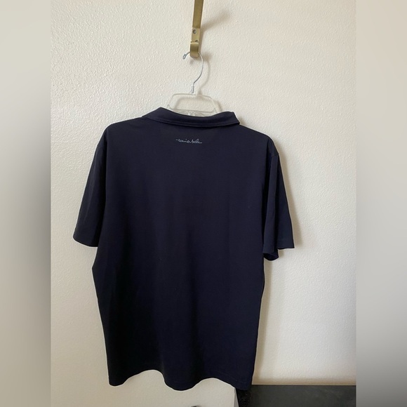 Travis Mathew Men’s Tour Guide Polo Black Size L Golf Athletic Activewear Top - Picture 4 of 8